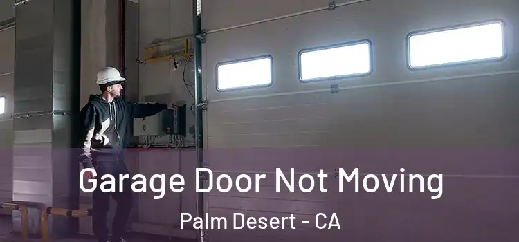  Garage Door Not Moving Palm Desert - CA