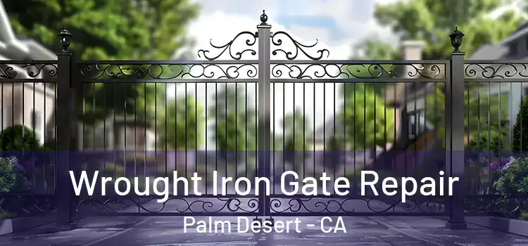 Wrought Iron Gate Repair Palm Desert - CA
